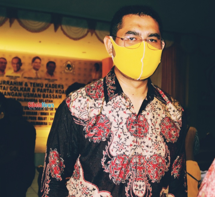 Foto Calon Wakil Bupati Halsel Hasan Ali Bassam Kasuba (foto. alif)