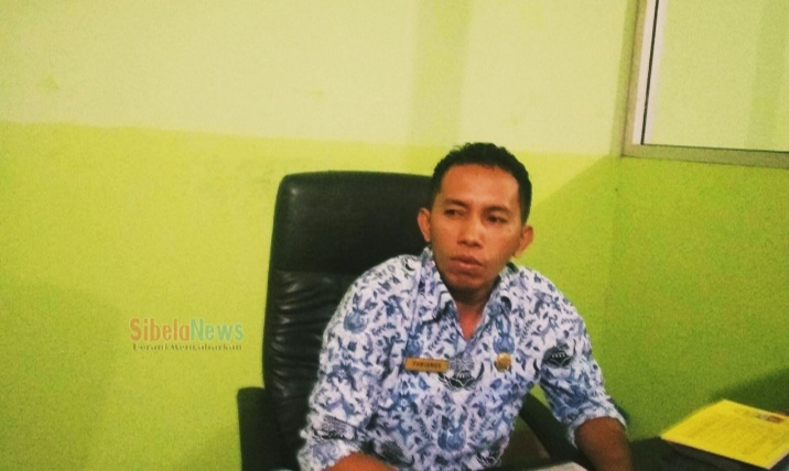 Foto Kapala Bidang Ketenagakerjaan dan Sumber Daya Manusia (SDM) Disnakertrans, Fabianus Atajalim. (foto riko, senin-18-01-21)
