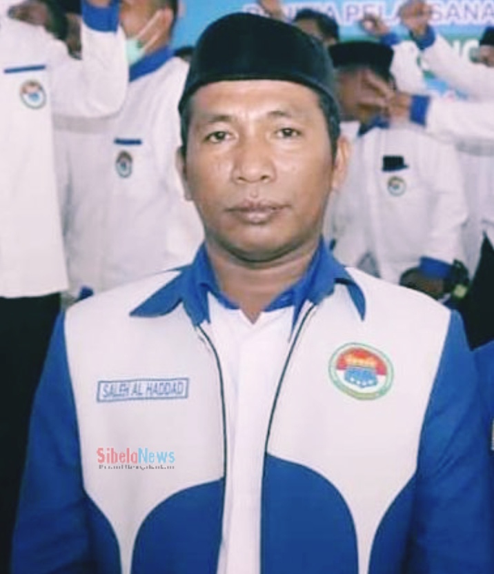 Foto Ketua IKA PMII Halsel Saleh Alhadad.