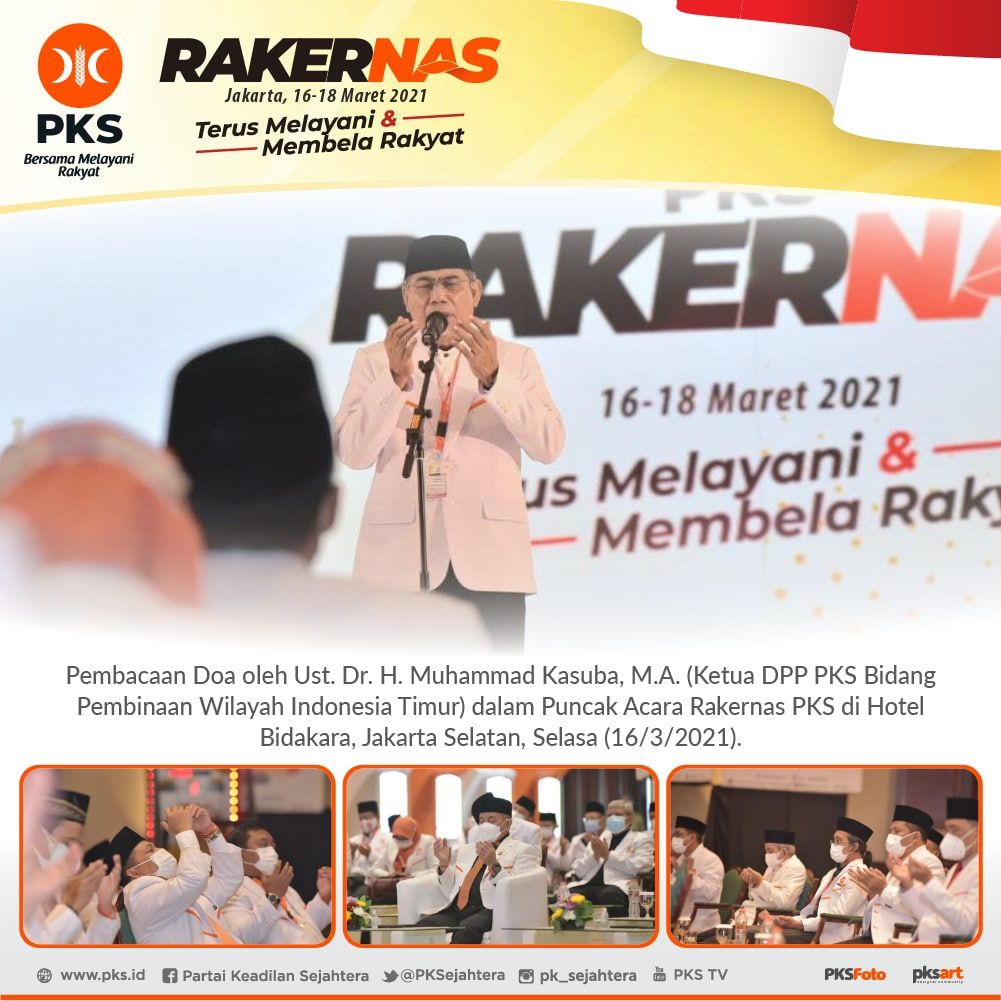 Foto Dr. H. Muhammad Kasuba, MA sebagai ketua Badan Pembinaan Wilayah (BPW) Indonesia Timur, Dewan Pimpinan Pusat (DPP), Partai Keadilan Sejahtera (PKS).