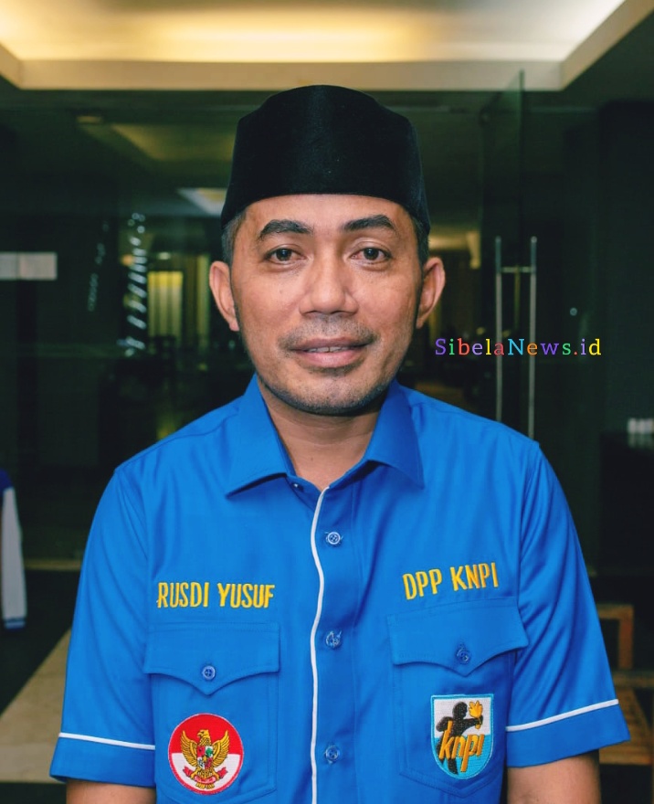 Foto Rusdi Yusuf Ketua DPD KNPI Malut.