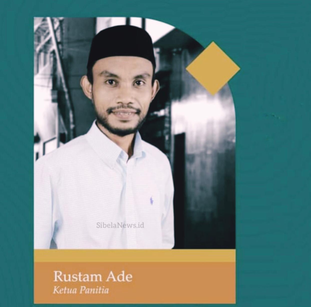 Foto Rustam Ade Ketua Panetia Kegiatan Pelantikan NU Kota Tikep. (foto/istimewah)
