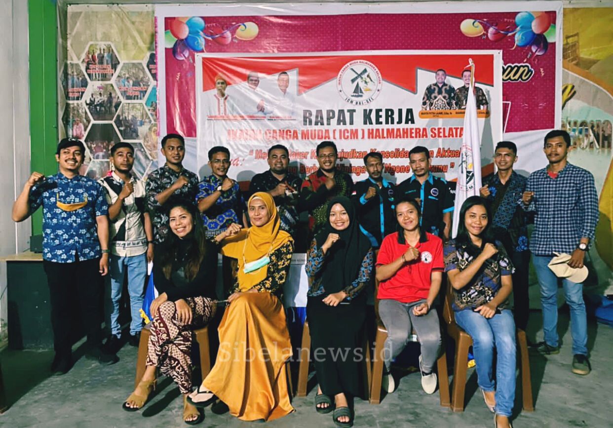 Foto Pengurus ICM Halsel Saat Raker.