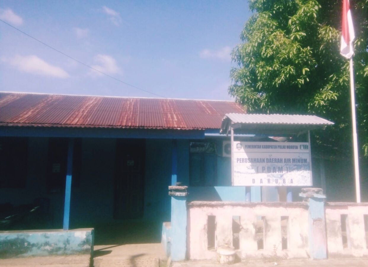 Foto PDAM Daruba Morotai.