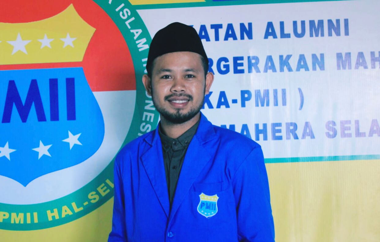 Foto: Muhammad Afandi Asri Ketua umum Pergerakan Mahasiswa Islam Indonesia (PMII) Cabang Halmahera Selatan.