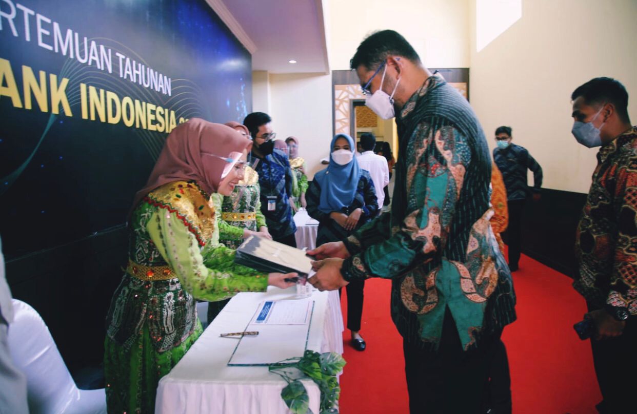 Foto: Wakil Bupati Kabupaten Halmahera Selatan Hasan Ali Bassam Kasuba, Saat Mengikut Pertemuan Tahunan BI.