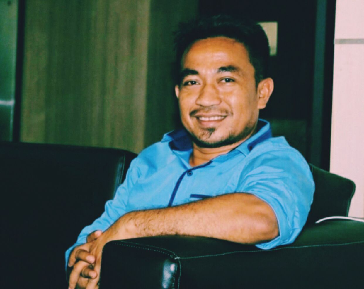 Gambar : Sekretaris DPD PAN Halmahera Selatan, Iswan Abubakar.
