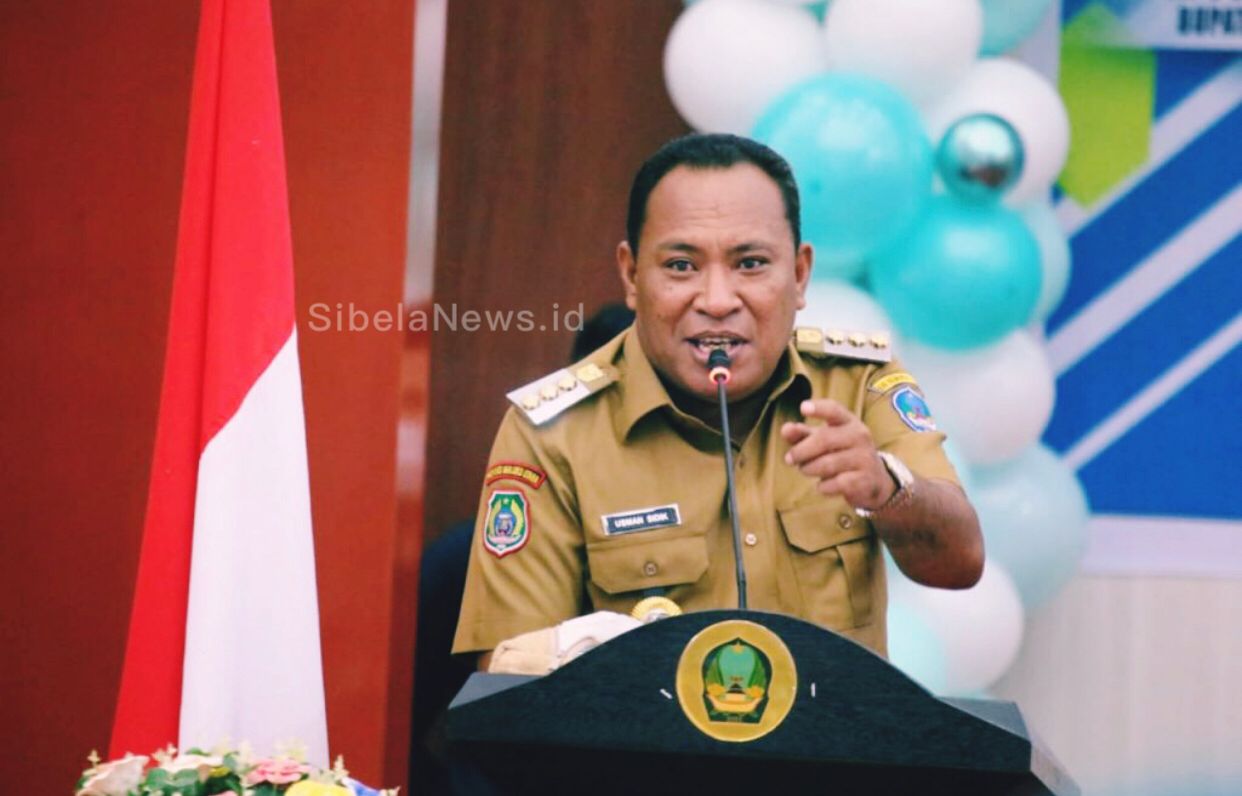 Foto Bupati Kabupaten Halmahera Selatan, Usman Sidik. (foto/cecep)