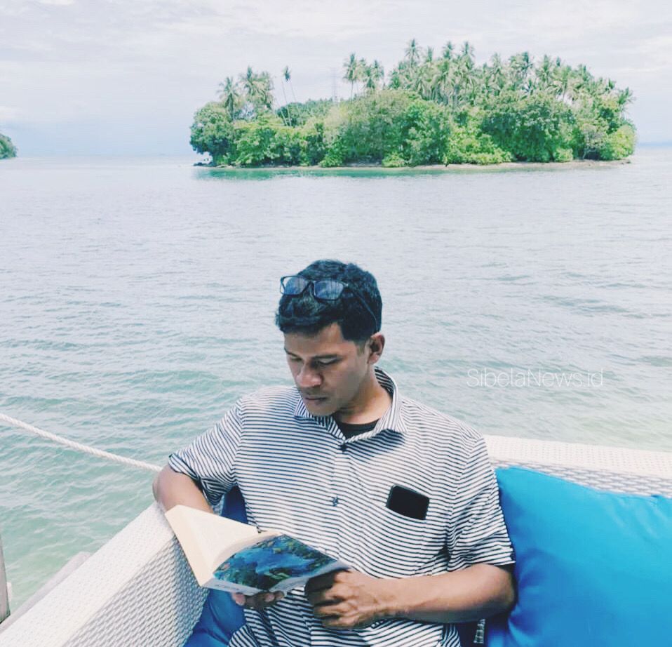 Gambar : Suratman Dano Mas'ud, Pegiat Literasi.