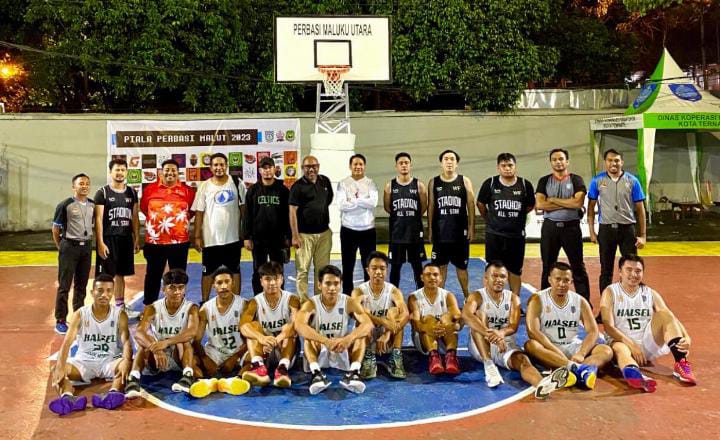 Gambar : Tim Basket Garuda 02 Halsel.