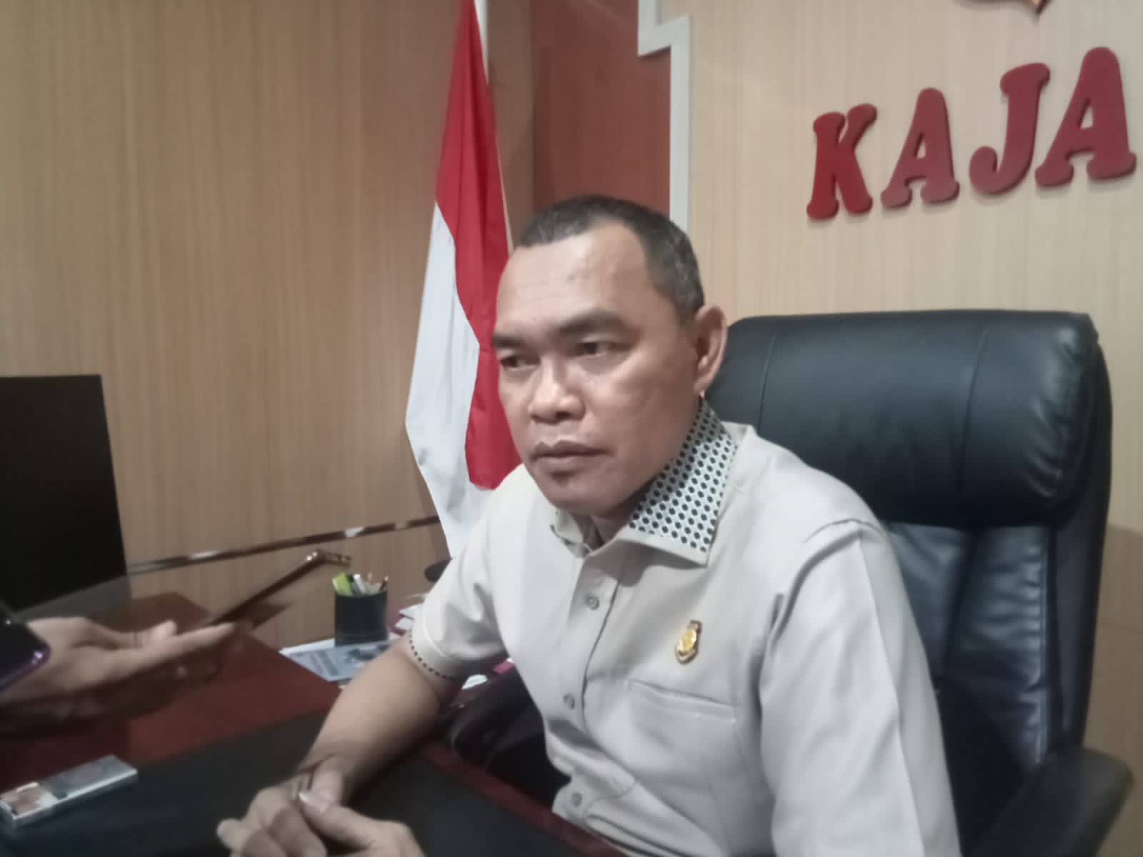 Gambar : Sobeng Suradal Kepala Kejaksaan Negeri (Kejari) Kepulauan Morotai.