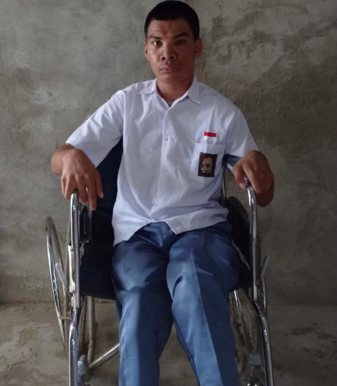 Gambar : Muhammad Fajar Peserta Olimpiade Nasional.