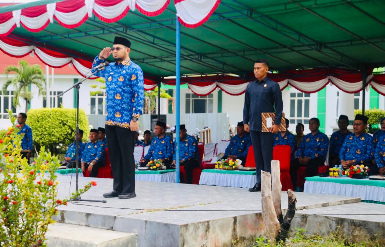 Gambar : Hasan Ali Bassam Kasuba Saat Menjadi Irup Hari Kesaktian Pancasila.