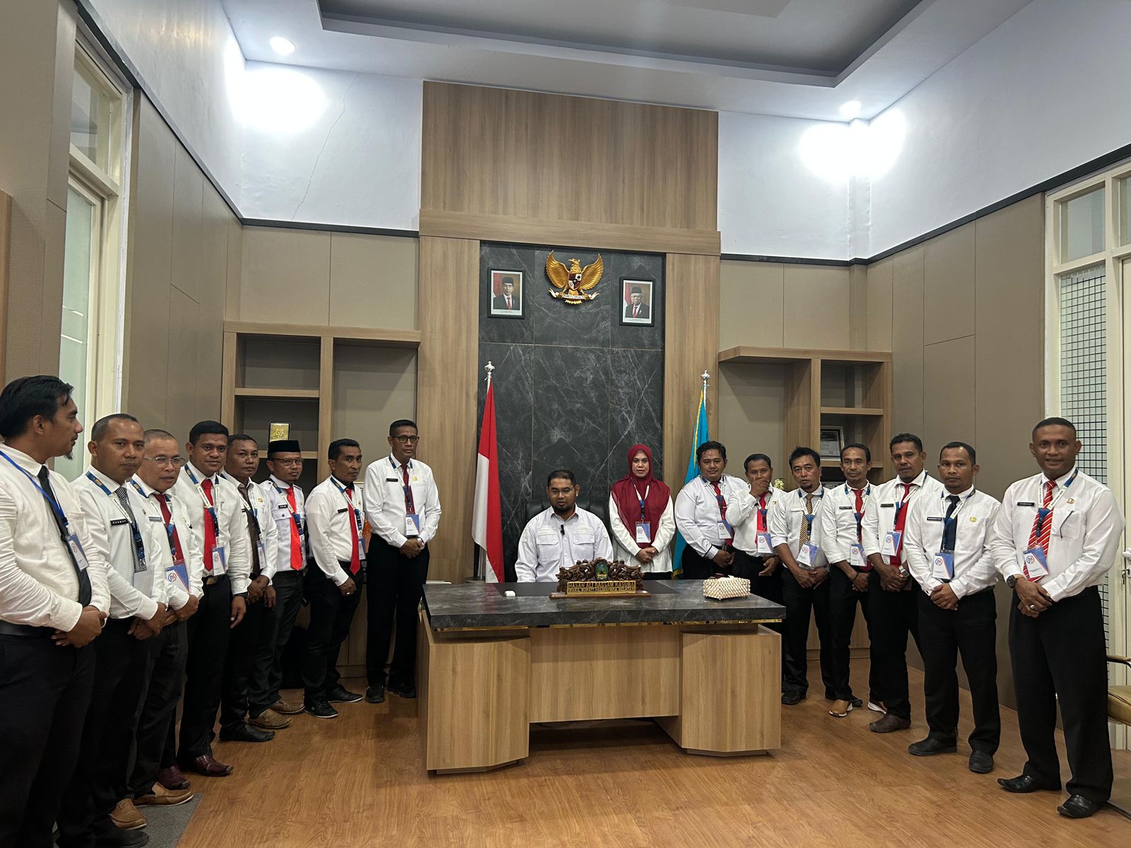 Gambar : Bassam Kasuba Wakil Bupati Halsel.