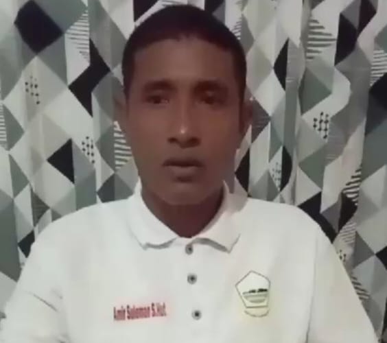 Gambar : Ketua Organda Kota Tidore Kepulauan, Amir Suleman.