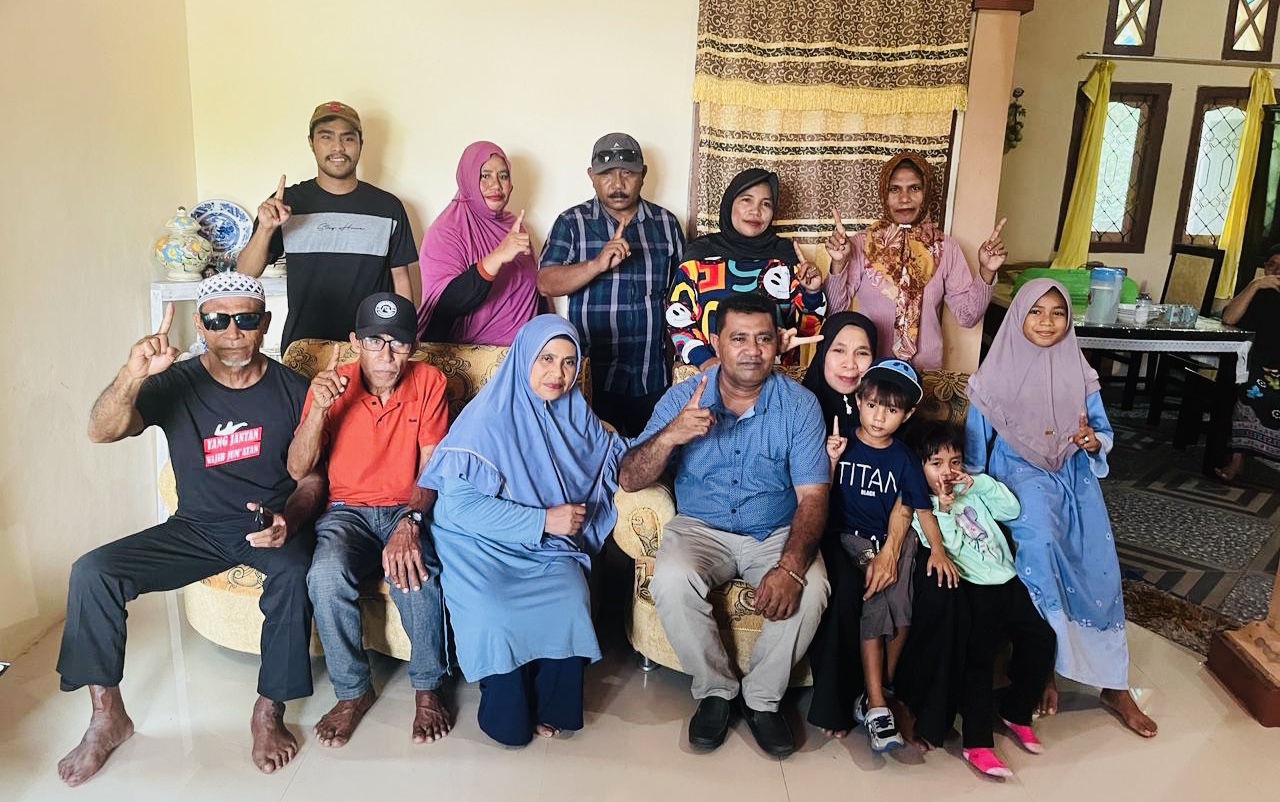 Gambar : Caleg DPRD nomor Urut 1 Partai Demokrat Berhasil Kisman Abdullah.