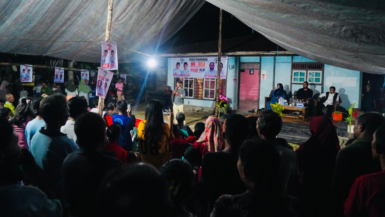 Gambar : Kampanye di Desa Sum.