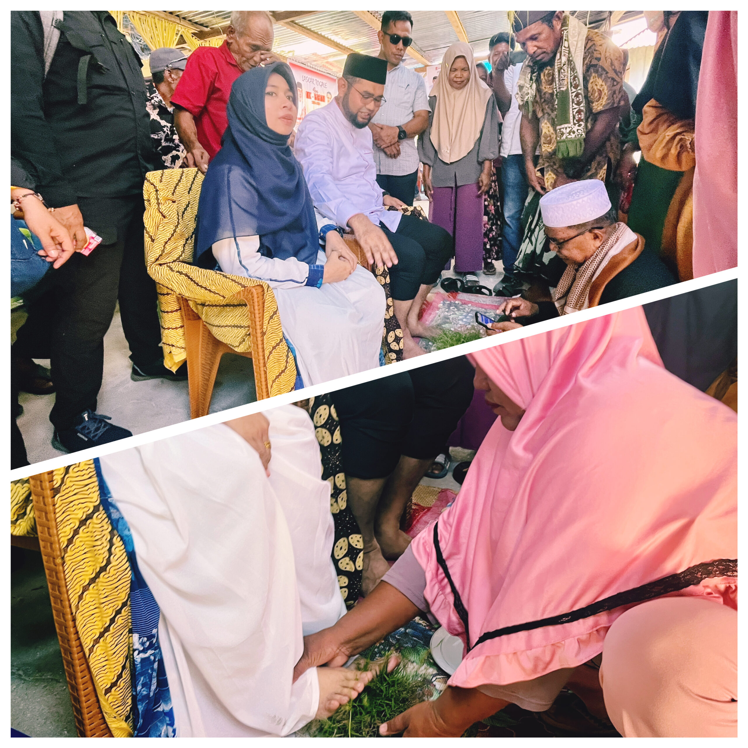 Gambar : Tradisi Cuci Kaki Mohoka.