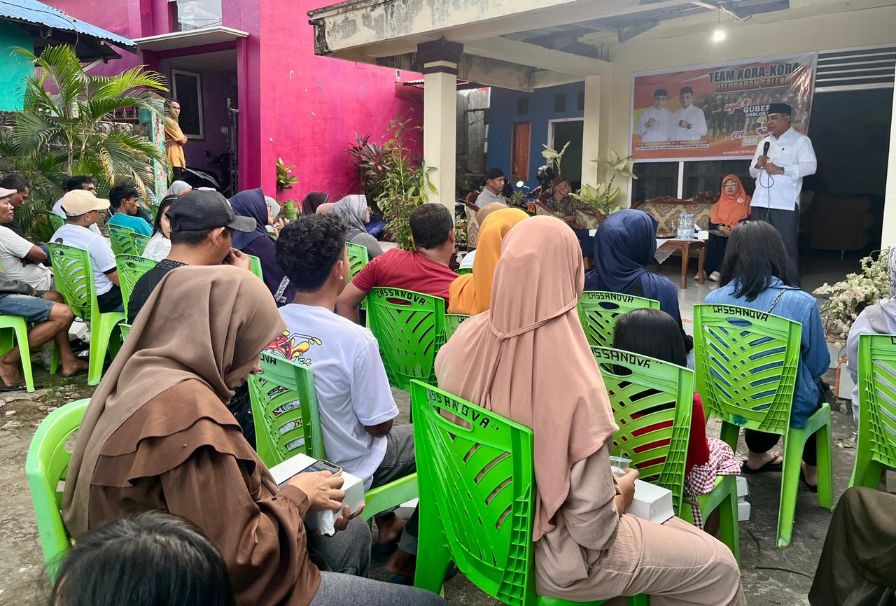 Gambar : Dr. H. Muhammad kasuba Saatt Blusukan di salah satu Titik.