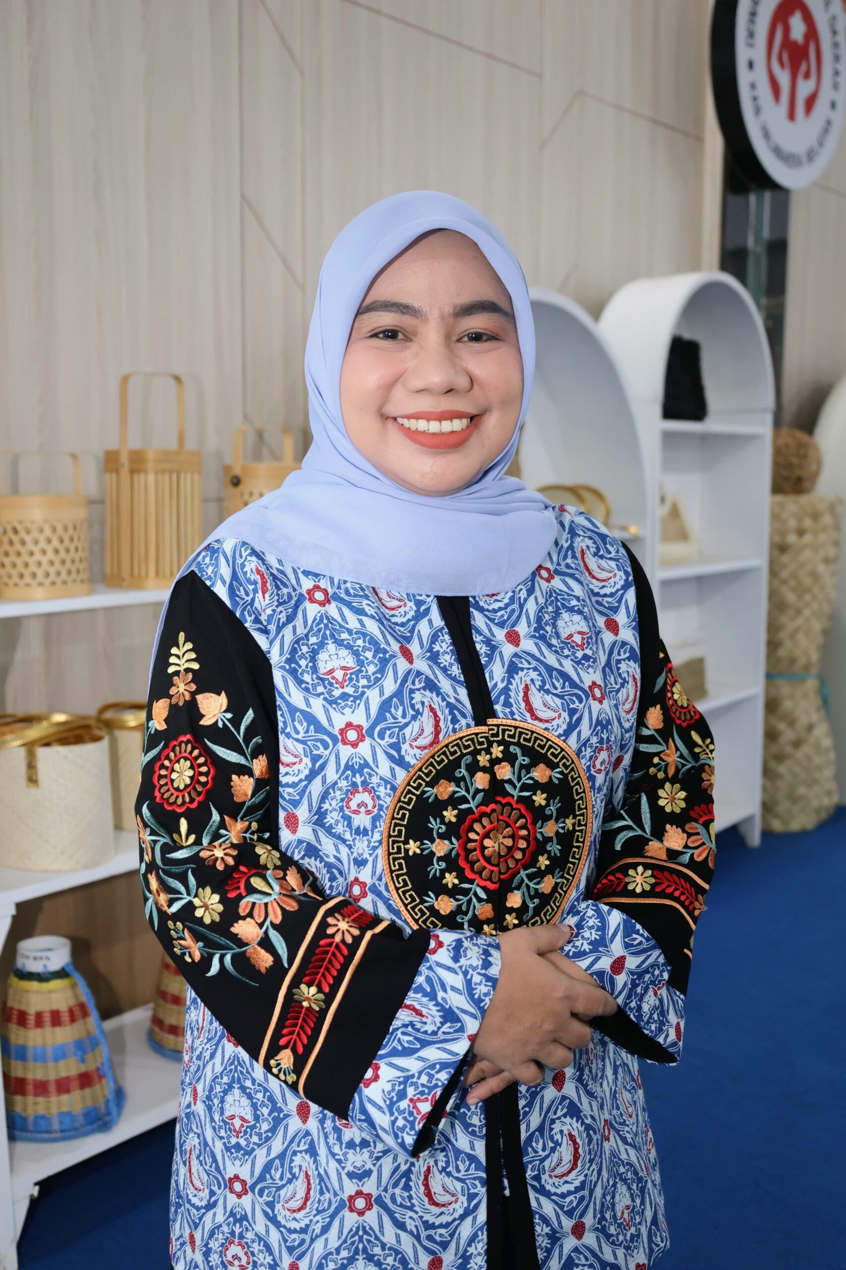 Gambar : Manajer tim, Sa’dia Iskandar Alam.