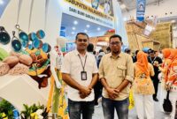 Gambar : Ketua dan Sekretaris PWI Halsel.