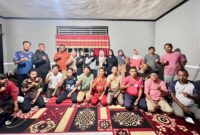 Gambar : Peserta Ikut Pransaka Nasional Dari Kwarcab Halsel.