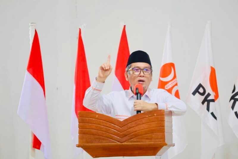Gambar : Presiden Partai Keadilan Sejahtera (PKS), Al Muzzammil Yusuf.