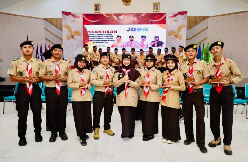 Gambar : Ka Kwarcab dan DKC Halsel.