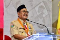 Gambar : Dr. H. Muhamat Abusama Ketua Kwartir Daerah Maluku Utara.