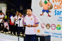 Gambar: Darmin Hi. Hasim ketua Panitia.