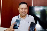 Gambar : Osten Gerha Kepala Seksi Intelijen Kejari Labuha.