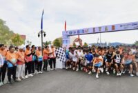 Gambar: Lepas Fun Run 5 kilometer.