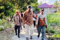 Gambar : Bupati Saat Kunjungan Kerja di Desa Lelei, 