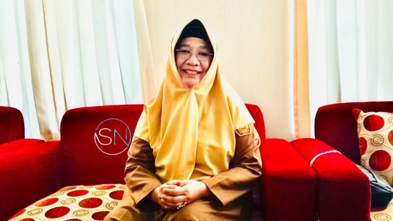 Gambar : Kepala Dinas Perindakop Halsel Ani Rajilun.