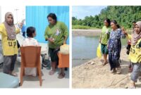 Gambar : Pasein yang di Rujuk diri Puskesmas Yaba Sudah Sampai ke RSUD Labuha.
