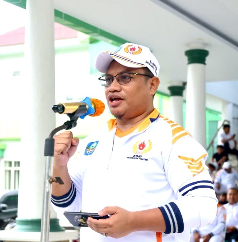 Gambar : Ketua KONI Halsel.