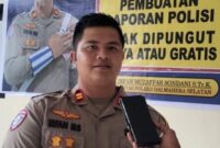Gambar : Kasat Lantas Halsel.