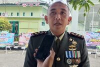 Komandan Yonif TP 867/Satria Manggasa, Letkol Inf Aditya Kurnia Rahman.