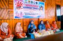 Gambar : Ketua TP PKK Halsel, Ny. Rifa'at Al Sa'adah Bassam.